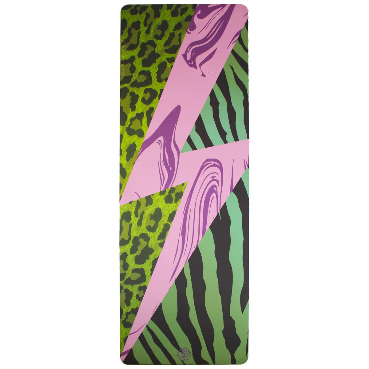 EL YOGA MOLA - Tappetino yoga Savage, vegano, antiscivolo con un design esclusivo. 183 x 68 cm, spessore 0,5 cm, tappetino morbido e confortevole per gli esercizi