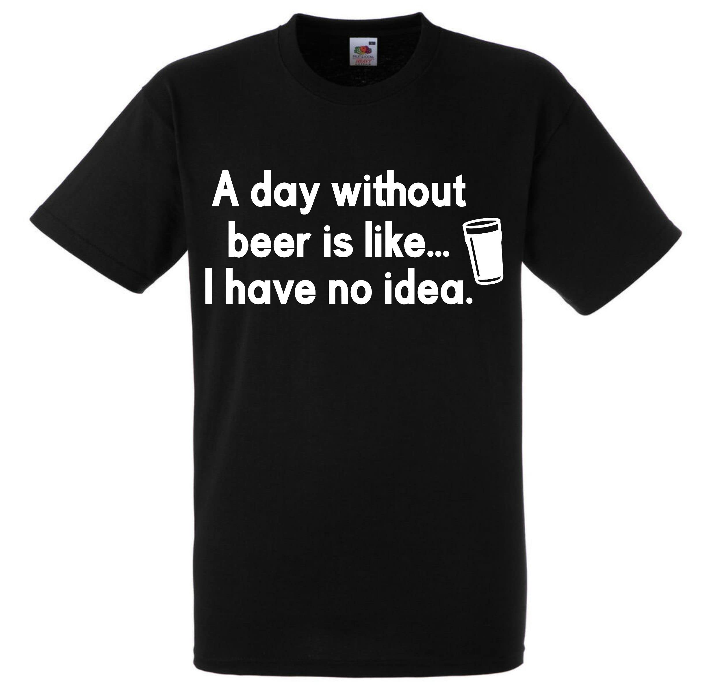 Beer Cider Alcohol Mens Premium Funny Tshirt top Novelty Gift Present dad Husband boy Black