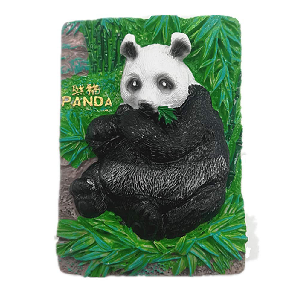3D Panda Sichuan China Fridge Magnet, Home & Kitchen Decoration magnetic sticker Panda Sichuani China refrigerator magnet travel souvenir gift
