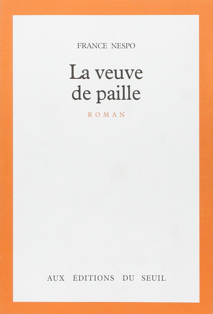 Buy La veuve de paille — BookShops.in