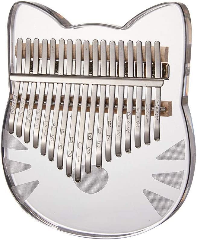 Mini Doigt Kalimba Pouce Piano Pouce Piano Acrylique 17 Touches Chat Clair Kalimba (avec Autocollant De Marteau d’accord… - Les Beatles, Paul McCartney, John Lennon, RIngo Starr, George Harrison Mini Doigt Kalimba Pouce Piano Pouce Piano Acrylique 17 Touches Chat Clair Kalimba (avec Autocollant De Marteau d'accord…