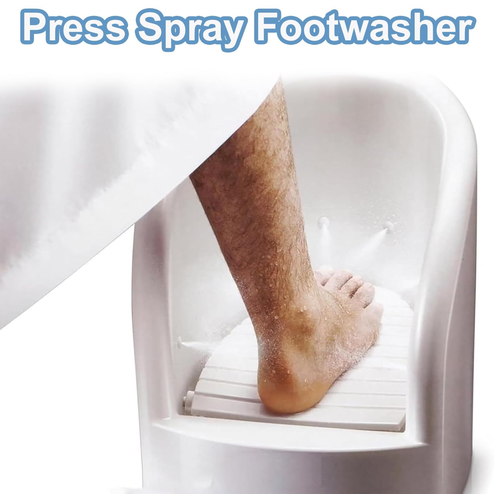 Lavadora de pies automática, baño pedicura con hidroterapia, mejora la circulación sanguínea y alivia el estrés