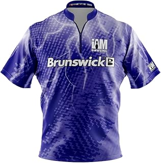 Logo Infusion Dye-Sublimated Bowling Jersey (Sash Collar) - I AM Bowling Fun Design 2051-BR - Brunswick (X-Large) Multicolored