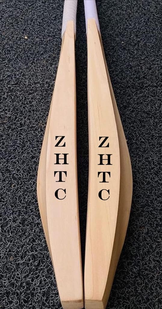 ZHTC Wood Leather Bat T20 Format Big Edge Bat (B0BNTMYBWZ) Amazon Price History, Amazon Price Tracker