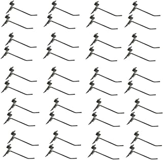 12 Pcs 4' Chrome Slatwall Hook Hooks Retail Display Wire Metal Hanger