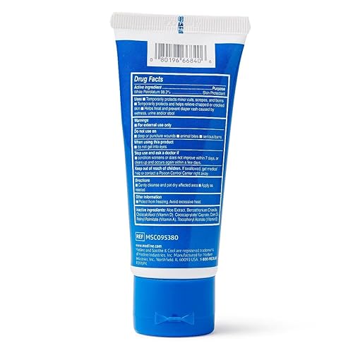 Miniatura 3 de Medline Remedy Essentials Ungüento (tubo de 2 onzas), sin perfume, película transpirable hidratante, aloe, vitaminas A, D y E, cuidado calmante de