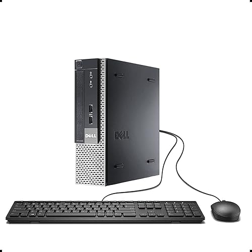 Mini computadora de escritorio Dell Optiplex 9020 (Intel Core i7-4770S, 16 GB RAM, 512 GB, SSD, wifi, Bluetooth, HDMI, Windows 10 Pro (Revonado por