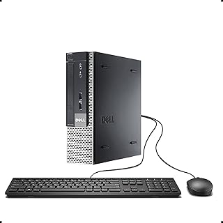 Dell Optiplex 9020 Ultra Small Tiny Desktop Micro Computer PC (Intel Core i7-4770S, 16GB Ram, 512GB Solid State SSD, WiFi, Bluetooth, HDMI Win 10 Pro (Renewed)