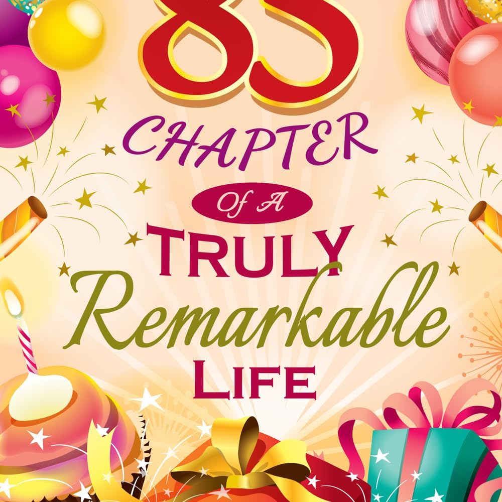 Prime Greetings 85th Birthday Card, Made in America, Eco-Friendly, Thick Card Stock with Premium Envelope 5in x 7.75in, Packaged in Protective Mailer - Image 7