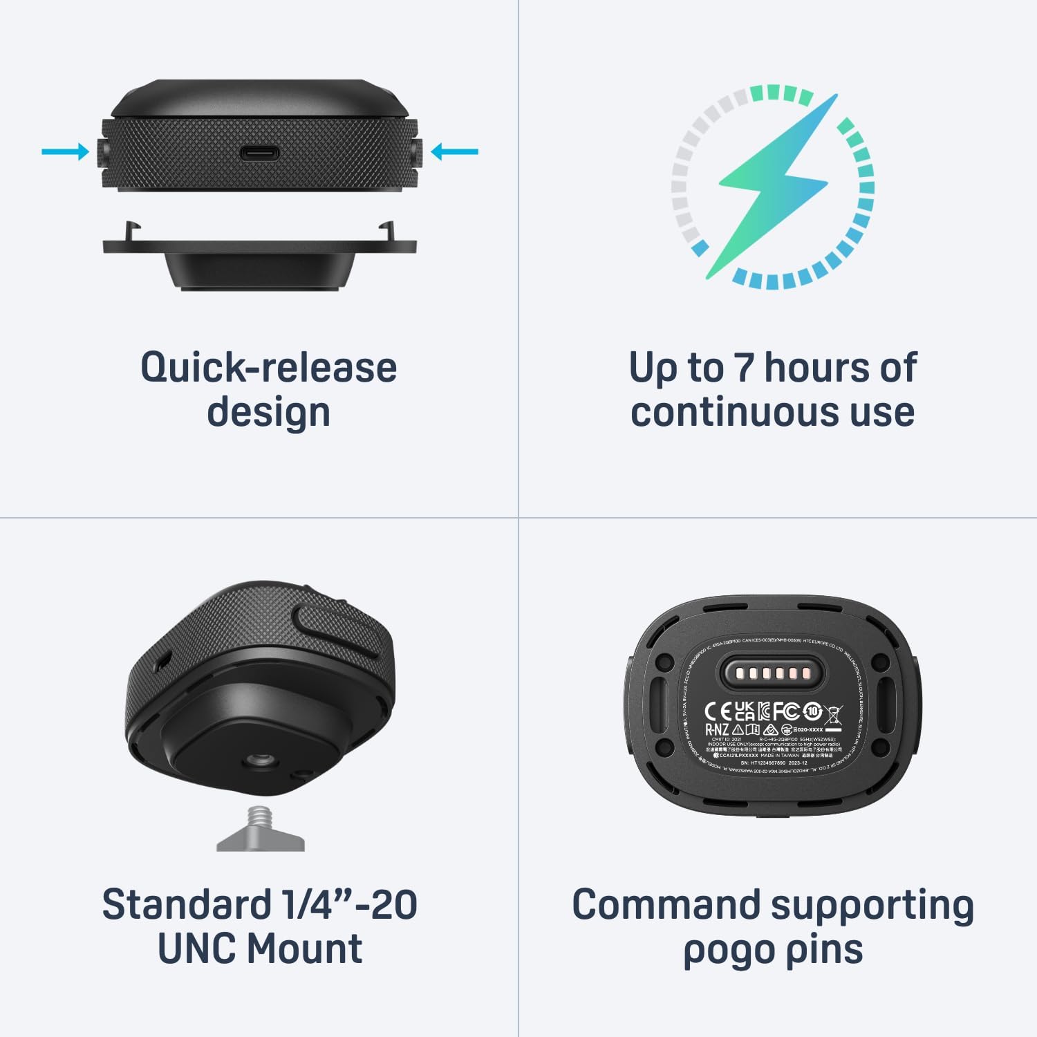 HTC Vive Ultimate Tracker 3 Pack + Dongle  Full-Body Tracking for