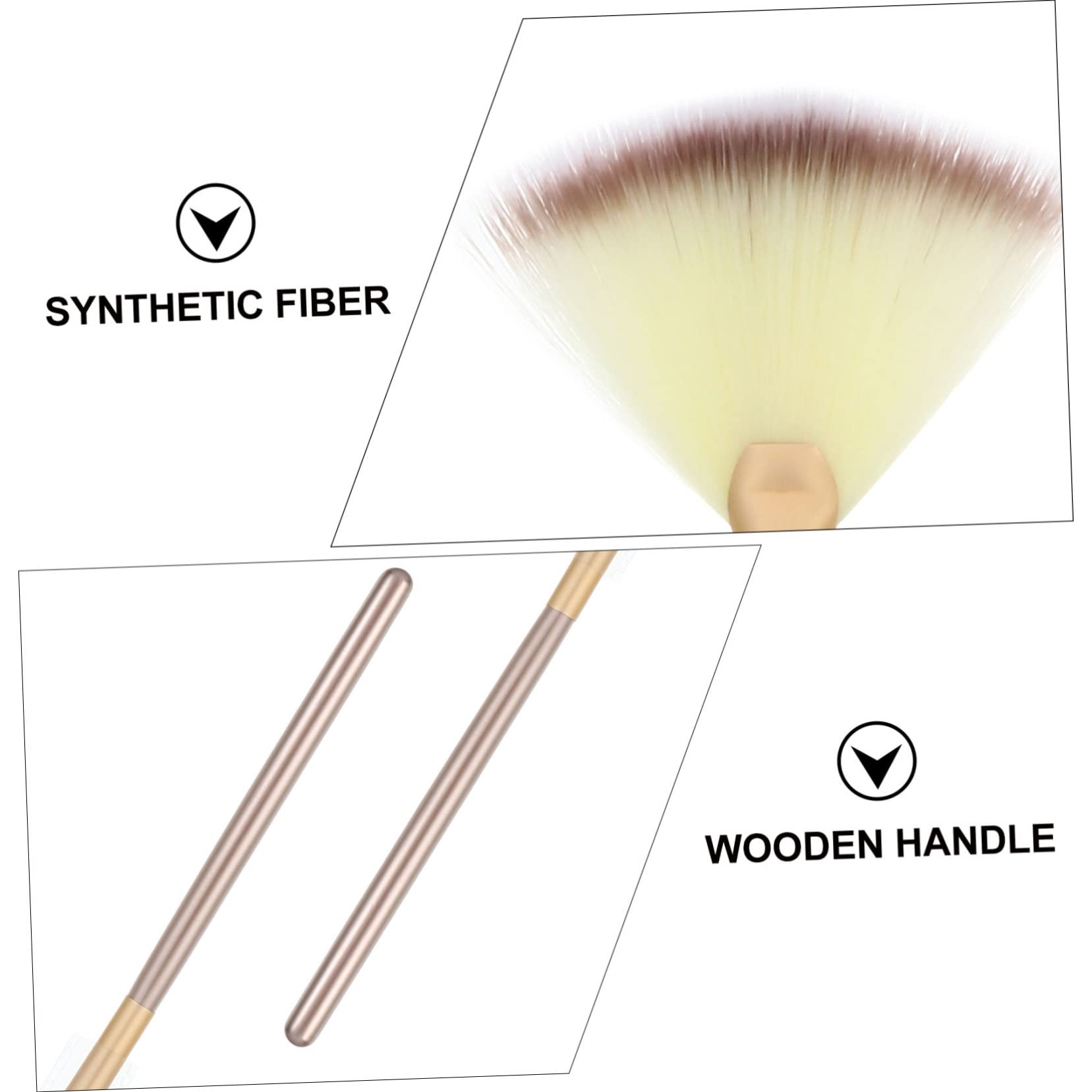 FRCOLOR 27pezzi Per Makeup Per Contouring e Blush Morbidi Per Illuminarie e Ombretto Per e Applicazioni Precise