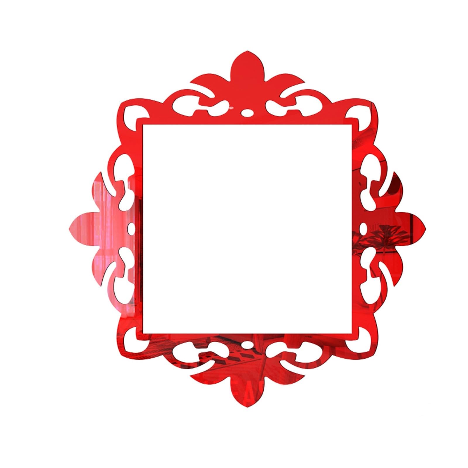Couvercle d'interrupteur pour masquer les traces de doigts Protection murale rouge