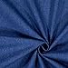 Produktbild Fabulous Fabrics Jeans marineblau, Uni, 150 cm breit  Jeans zum Nähen von Frühlings-/Sommerkleidung, Jacken und Hosen  Meterware erhältlich ab 0,5 m