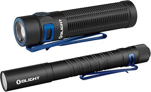 OLIGHT Baton3 Pro Max 2500 lúmenes recargables compactas EDC paquete de linternas I5T Plus 550 lúmenes EDC linternas portátiles de bolsillo con