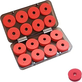 Schnuraufwickler Vorfach mit Box, 16er-Set
