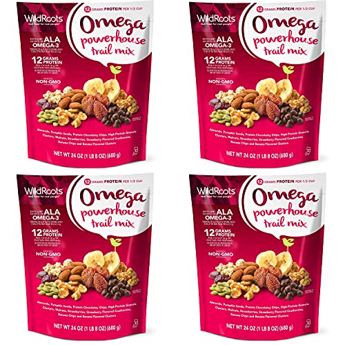 Wildroots Omega Powerhouse trail Mix 24oz Pack of 4 image 2