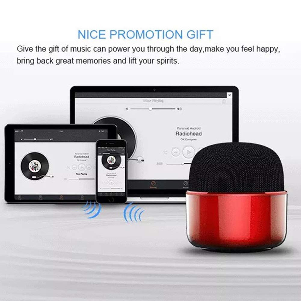 Speaker Bluetooth Waterproof Portatile Mini Panno IP4 Impermeabile Tascabile Mani Libere per la Casa, Campeggio