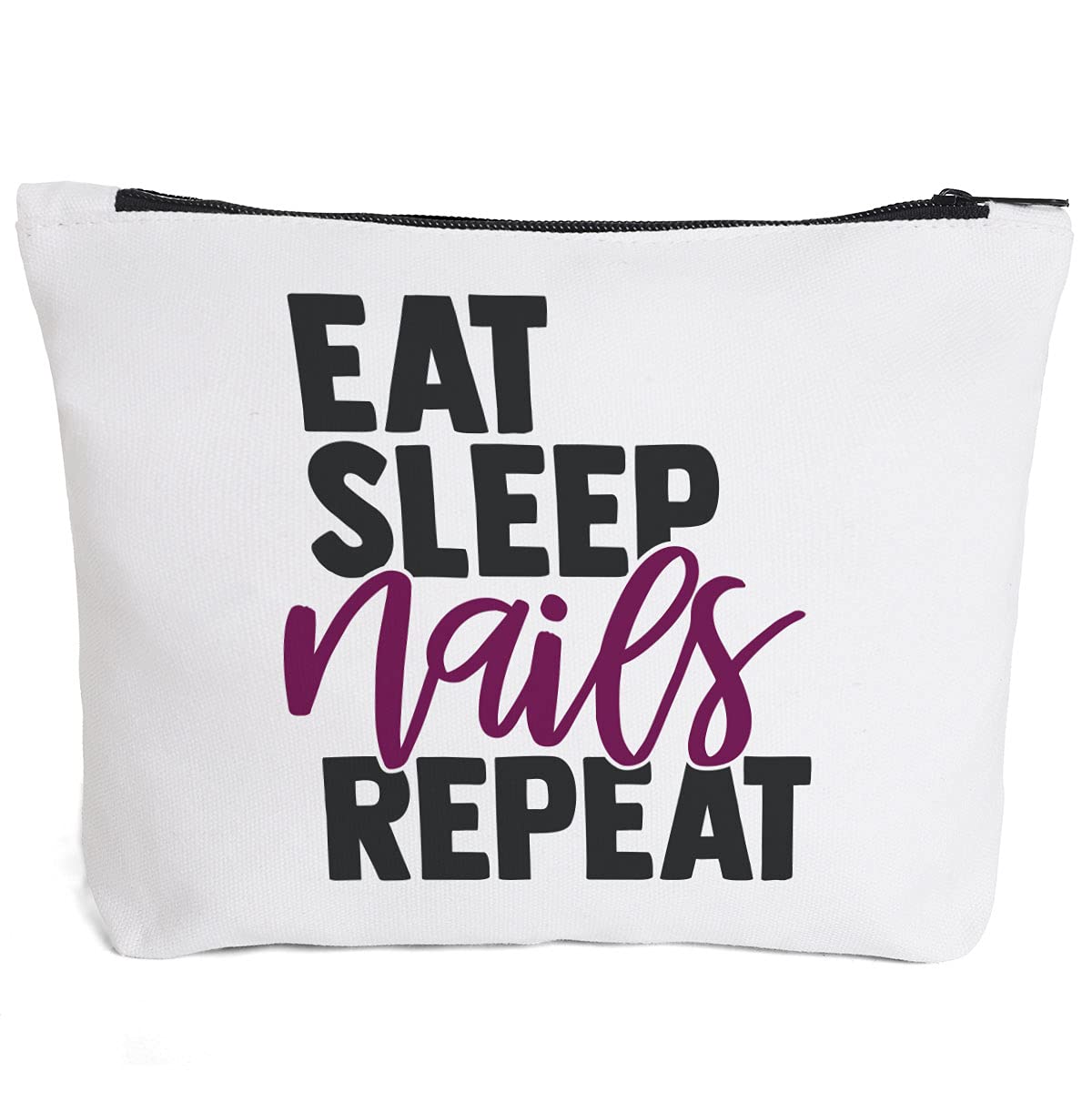 Nail Tech Supplies Nail Tech Gifts Nail Technician Gifts for Women Nails Stylist Gifts- Eat Sleep Nails Repeat- Funny Birthday Wine Gifts for Nail Artist, Nail Stylist, Manicurist, Nail Teach