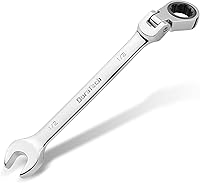 Vista 1 de DURATECH Llave combinada de trinquete con cabeza flexible de 1/2", SAE, 72 dientes, acero CR-V