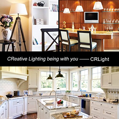 Crlight 8W Dimmable Led Edison Bulb 3000K Soft White, 70W Equivalent 700 Lumens, E26 Medium Base Vintage Style St64 Frosted Glass Lengthened Filament Led Light Bulbs, Smooth Dimming Version, 6 Pack #TOP4