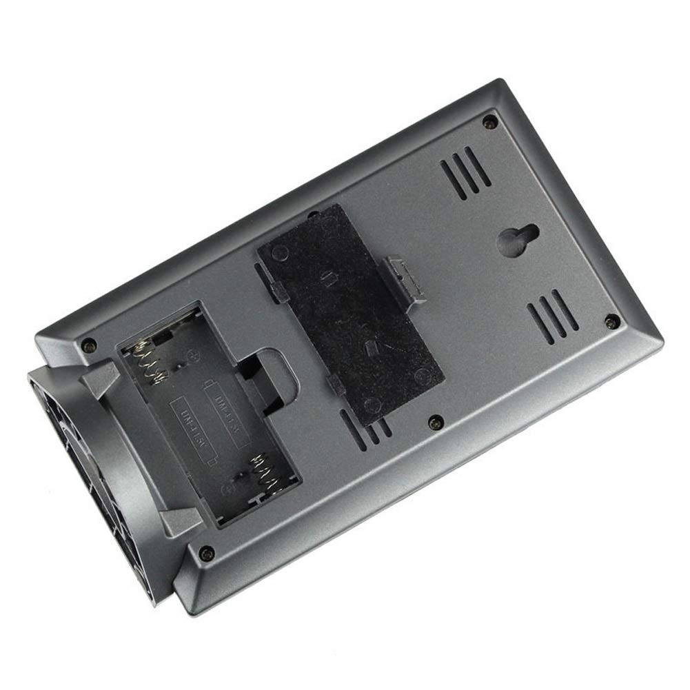 Multifunctional High Precision Indoor Digital Thermometer Hygrometer Alarm Clock Calendar