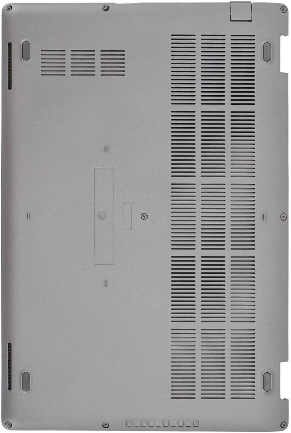 Gugxiom Replacement Bottom Case Base for Latitude 5410 E5410 Laptop, ABS Silver Grey Laptop Lower Base Bottom Case Cover Repair Parts