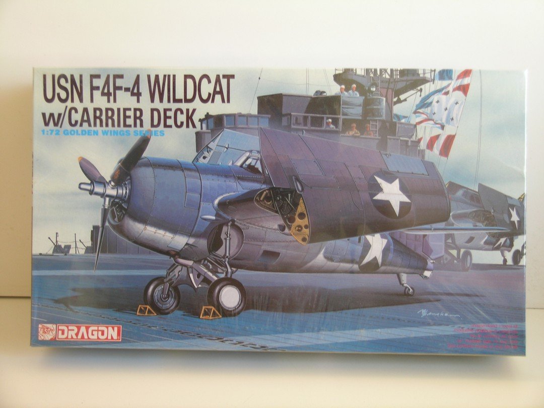 USN f4 F-4 Wildcat W /キャリアデッキ　プラモデル1/72 Amazon | ドラゴン