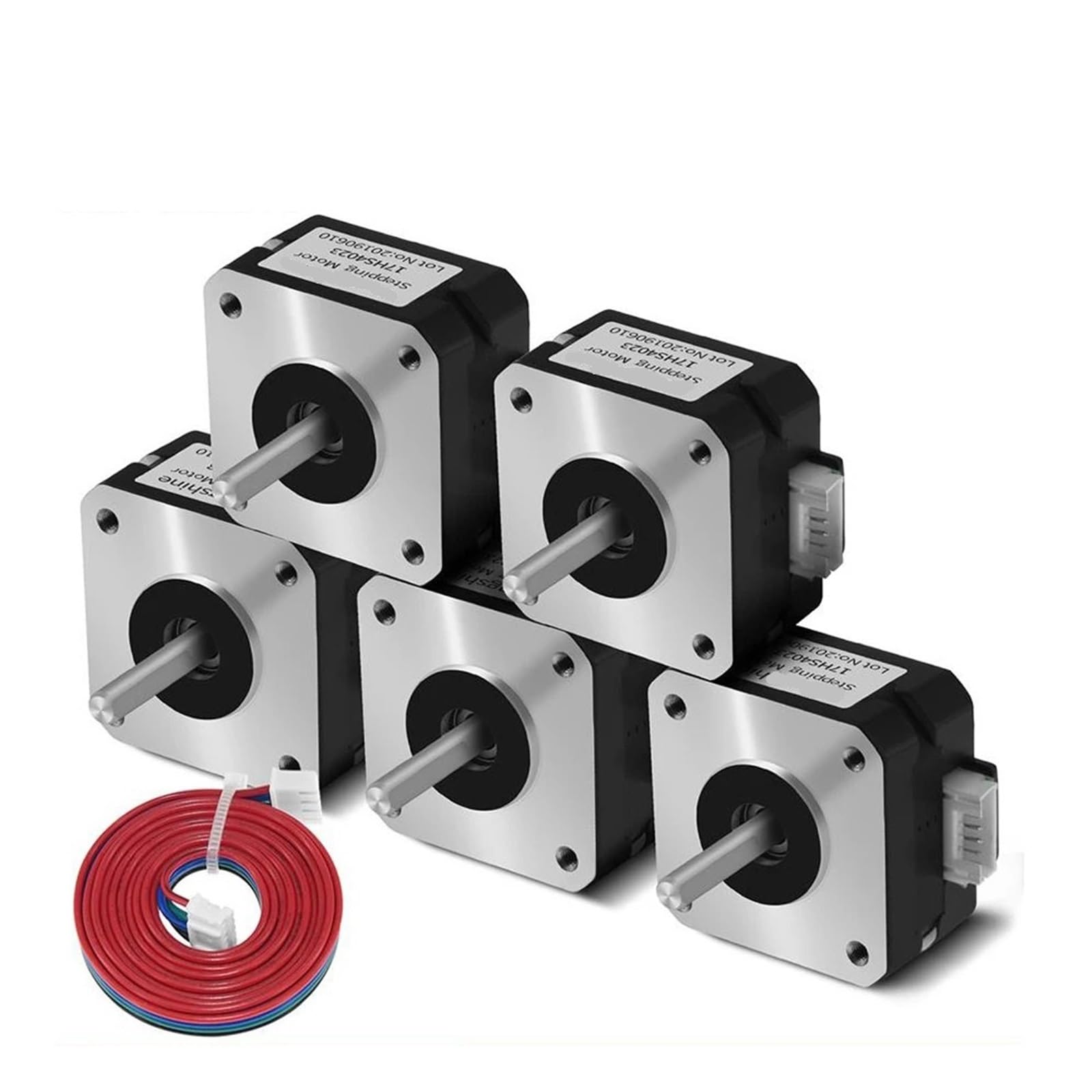 Nema17 17HS4023 Stepper Motor for Titan Extruder 4-Lead Nema 42 Motor 12V/24V 3D Printer Motor for Extruder 3D Printer Parts(with Dupont,5)