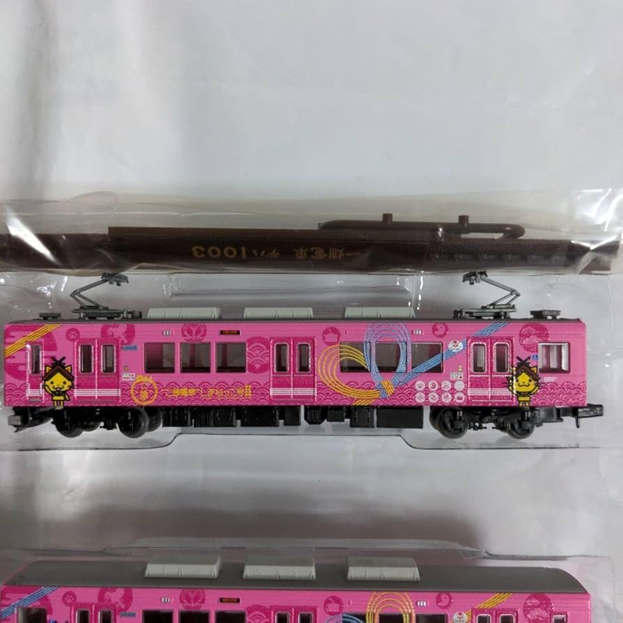 トミーテック　一畑電車　1000系　\"ご縁電車\"　しまねっこ号II　2両セット 鉄道コレクション | ジオコレ | トミーテック