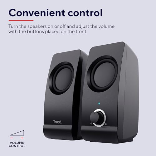 Remo Casse Pc 2.0, 16 W, 8 W Rms, Alimentazione Usb, Jack Aux 3.5 Mm, Altoparlante Stereo, Casse Per Pc Fisso, Set Di Altoparlanti Per Computer, Portatile, Laptop, Casa, Ufficio, Nero - Casse per PC - Immagine 2