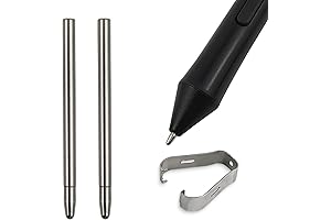 2 Pack No Wear Down Titanium Alloy Standard Pencil Nibs for Wacom