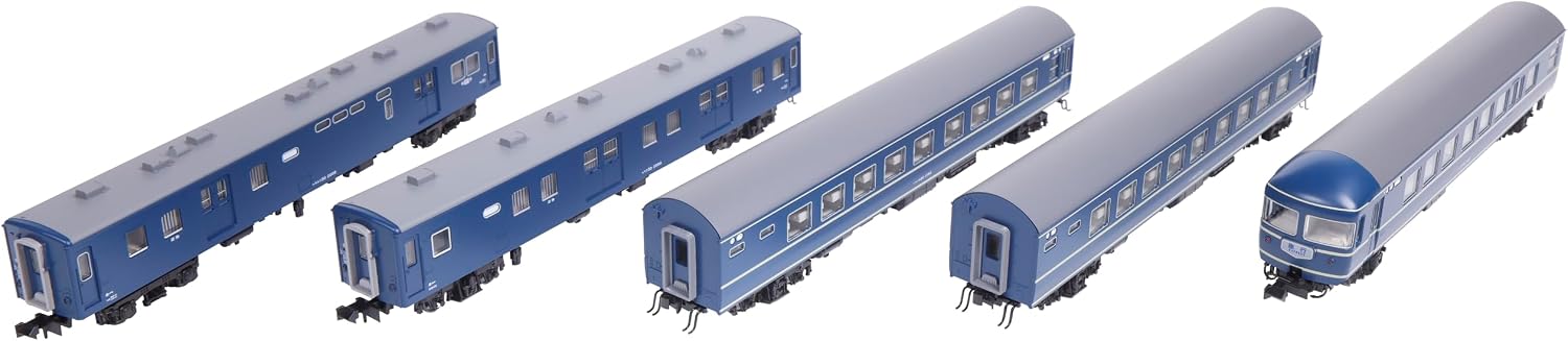 KATO N Gauge Passenger Car Organization Set, Express, 5 Cars, 10-1914, Railway Model Passenger Car