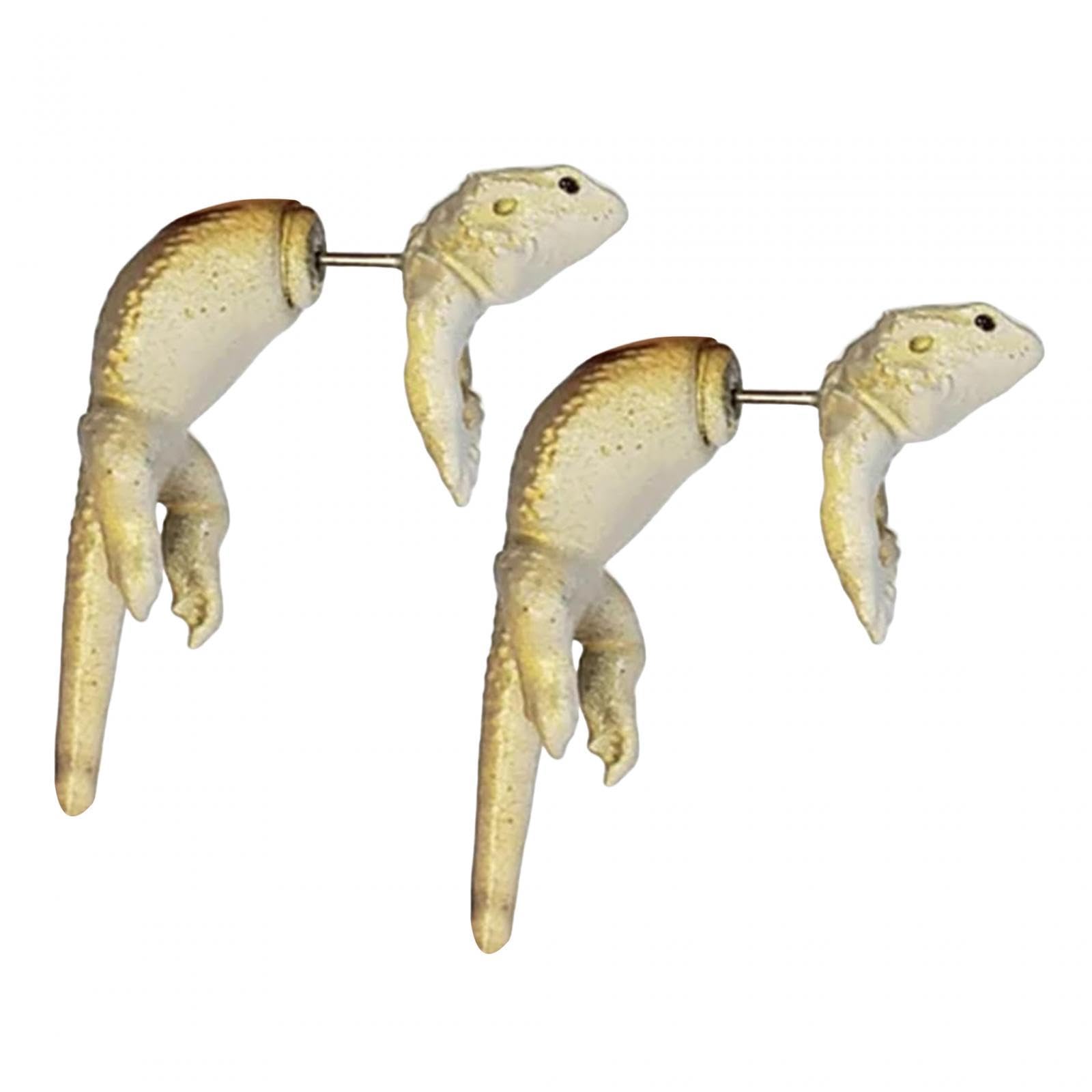 Merishopp Lizard Earrings Handmade 3D Resin Earrings for Christmas Gift Men 2 Pieces | Earrings | Fashion Jewelry | Jewelry & Watches-picture-28