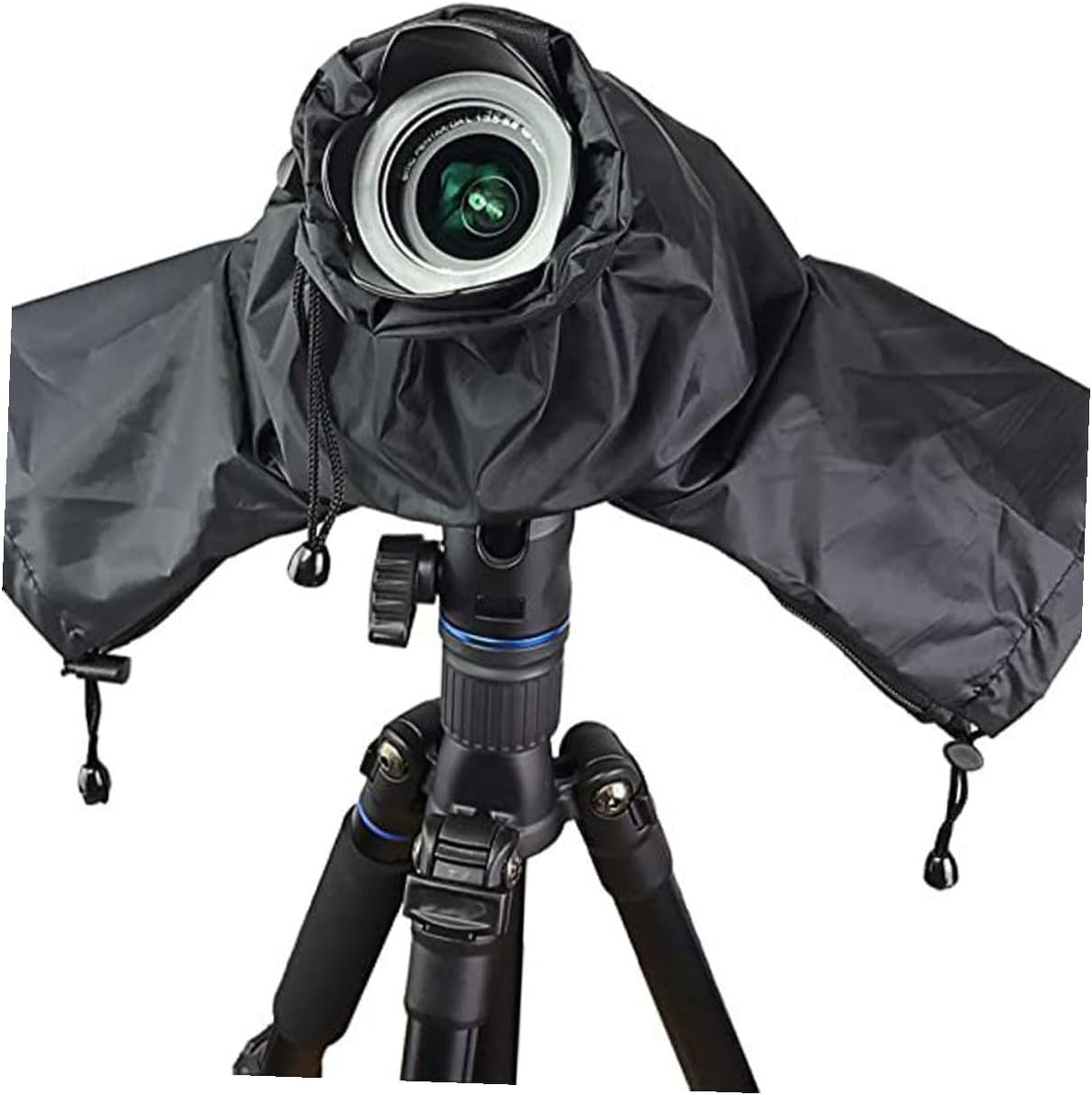 Cabilock Waterproof Camera Rain Cover DSLR Lens Protector Outdoor Photography Accessory Dustproof Raincoat Sleeve for Hunting and Birdwatching