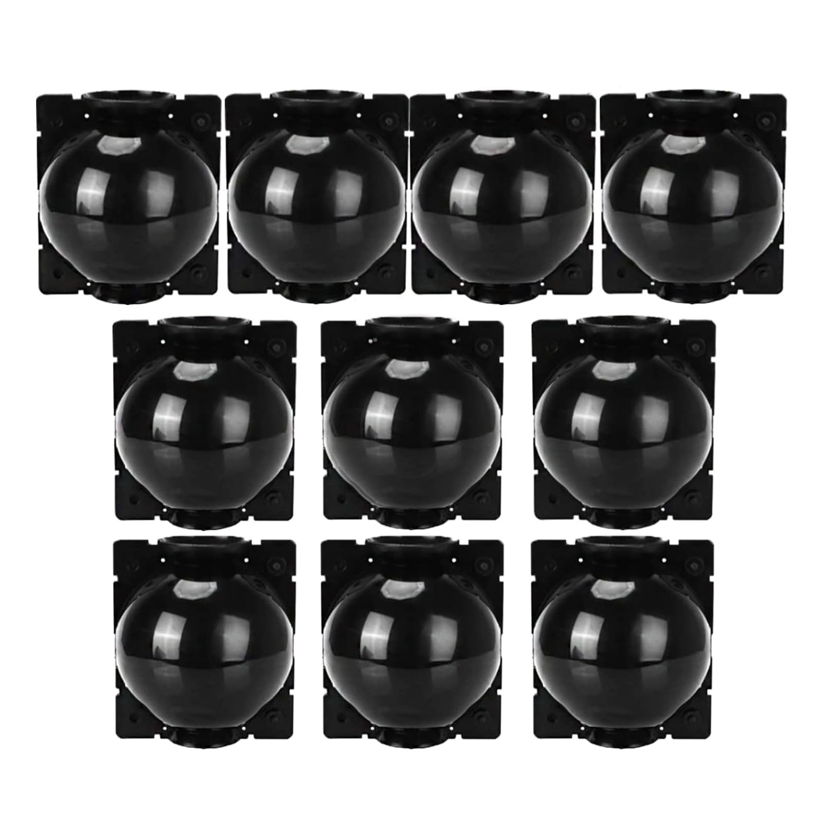 XuQiZZpp 10Pcs Plant High Pressure Grafting Box Rooting Device Breeding Ball Incubator Easy To Disassemble Breeding Equipment