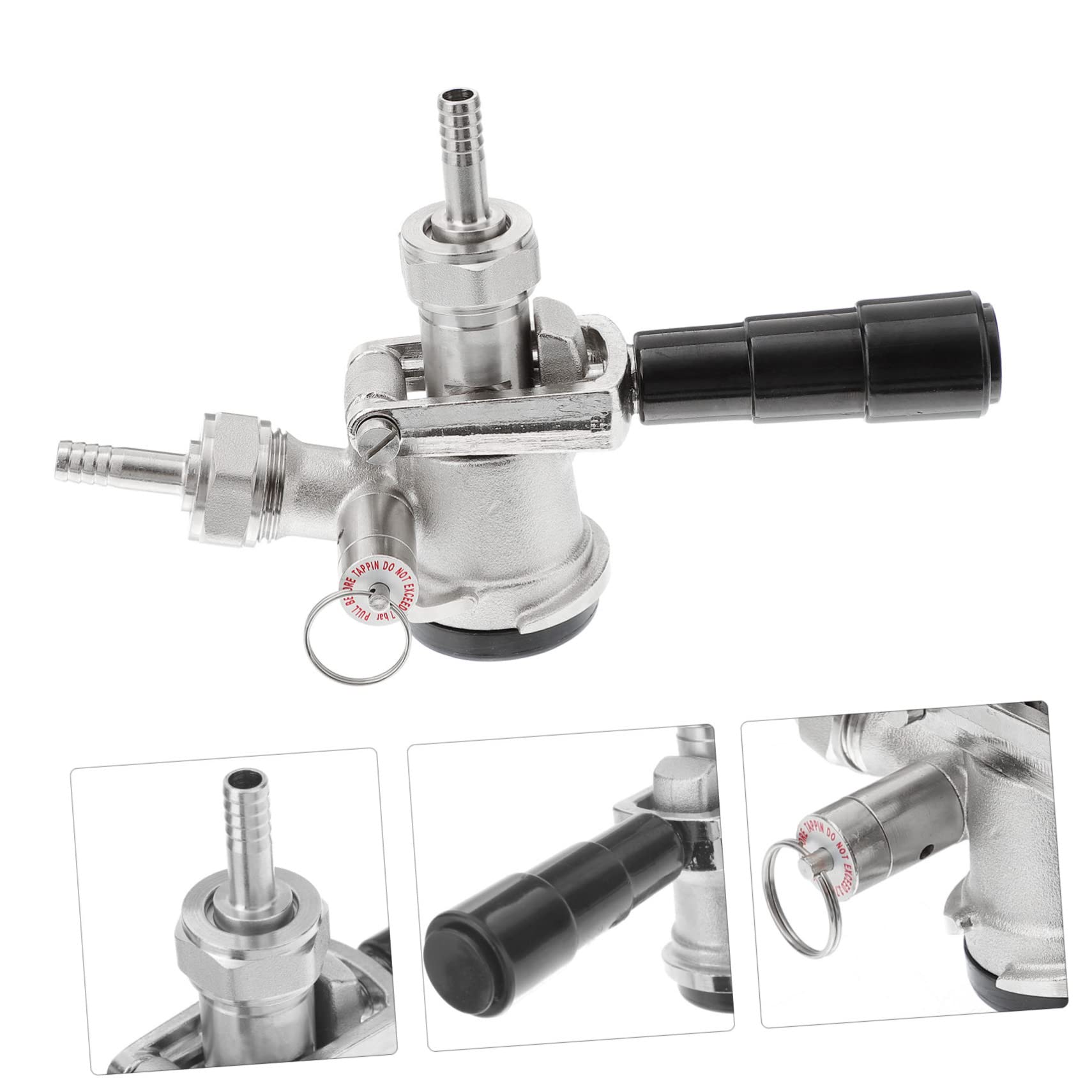 Cabilock Acoplador De Barril d System Grifo De Cerveza Dispensador De Barriles Accesorios para Cerveza