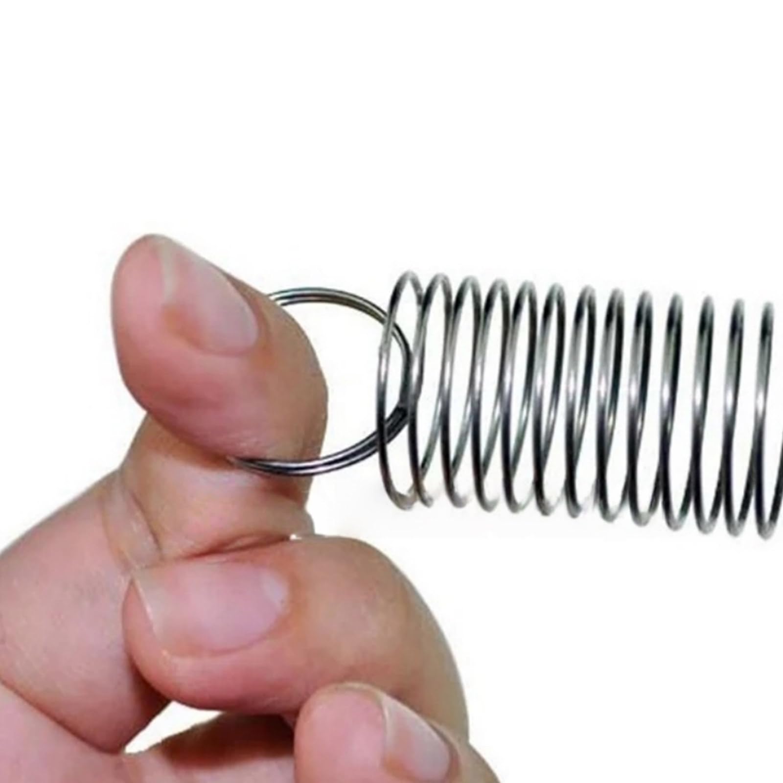5 Stück pädagogische Feder für Mechanik Experimente, tragbare Metall Schraubenfeder, verschiedene Größen für Umgebungen, wissenschaftliche Physik Experiment Ausrüstung