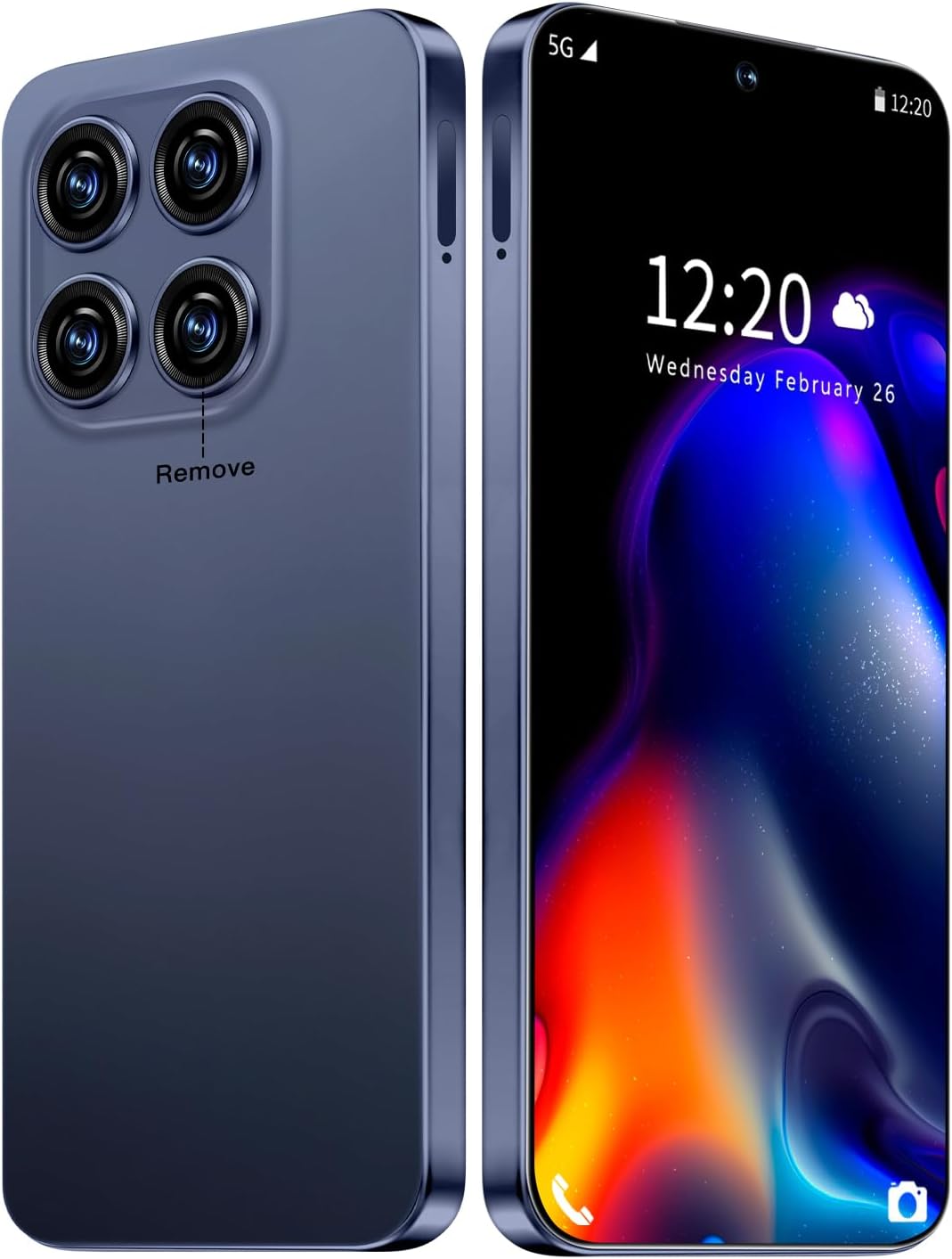 16PROMA X Smartphone Unlocked Cell Phone,6.99″ HD Screen Unlocked Phone,16+512GB Android 14 with 128GB Memory Card,Face ID/Dual SIM/5G/Fingerprint Button Unlock/Photos/GPS (Deep Blue, 16+512G) 16PROMA X Smartphone Unlocked Cell Phone,6.99″ HD Screen Unlocked Phone,16+512GB Android 14 with 128GB Memory Card,Face ID/Dual SIM/5G/Fingerprint Button Unlock/Photos/GPS (Deep Blue, 16+512G)