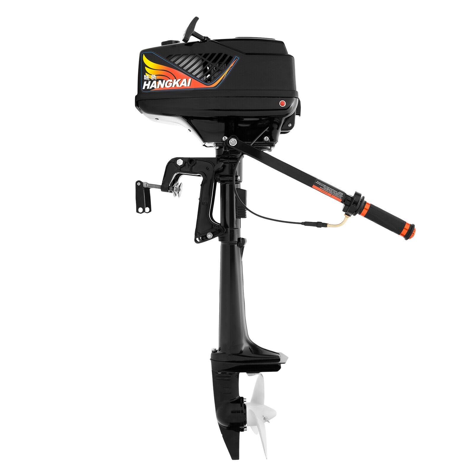 3.6HP 2 tempi motore fuoribordo CDI sistema raffreddato ad acqua Motore marino Heavy duty albero corto gonfiabile barca da pesca motore per barche da pesca, barche da pesca kayak