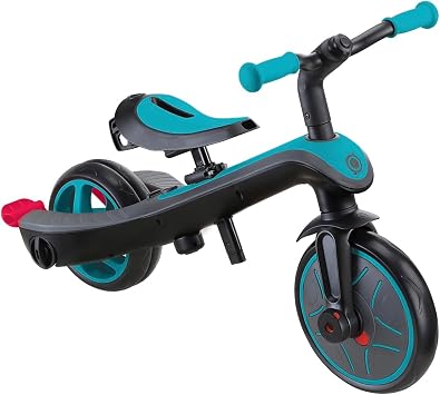 Globber - 4-in-1 Tricycle Explorer - Scalable tricycle and balance bike for toddlers from 10 months to 5 years - Version 2