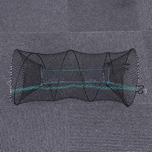 BESPORTBLE Redes de pesca para castiços, armadilha de caranguejo, lagosta, camarão, rede dobrável de