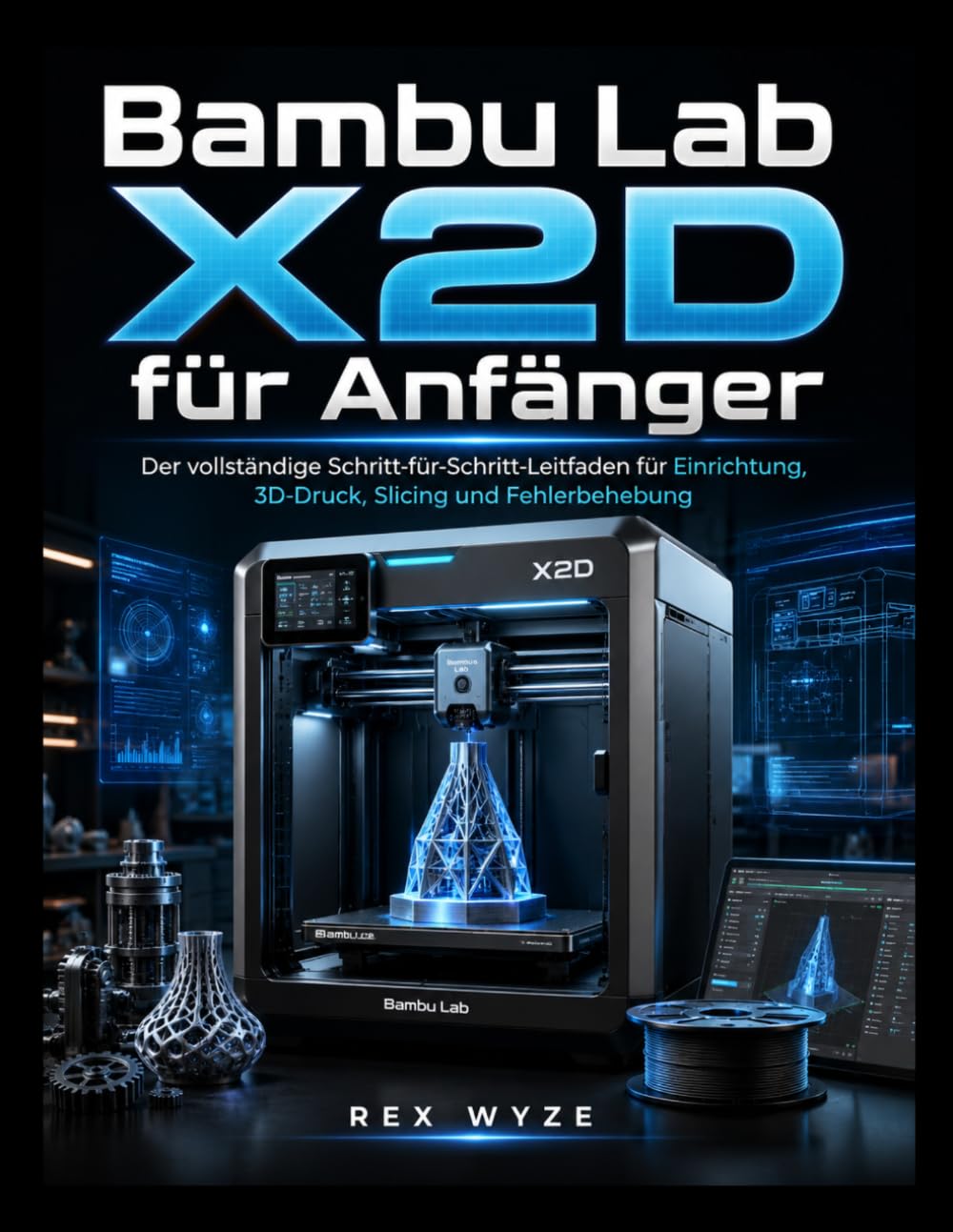Bambu Lab X2D für Anfänger: Der vollständige Schritt-für-Schritt-Leitfaden für Einrichtung, 3D-Druck, Slicing und Fehlerbehebung