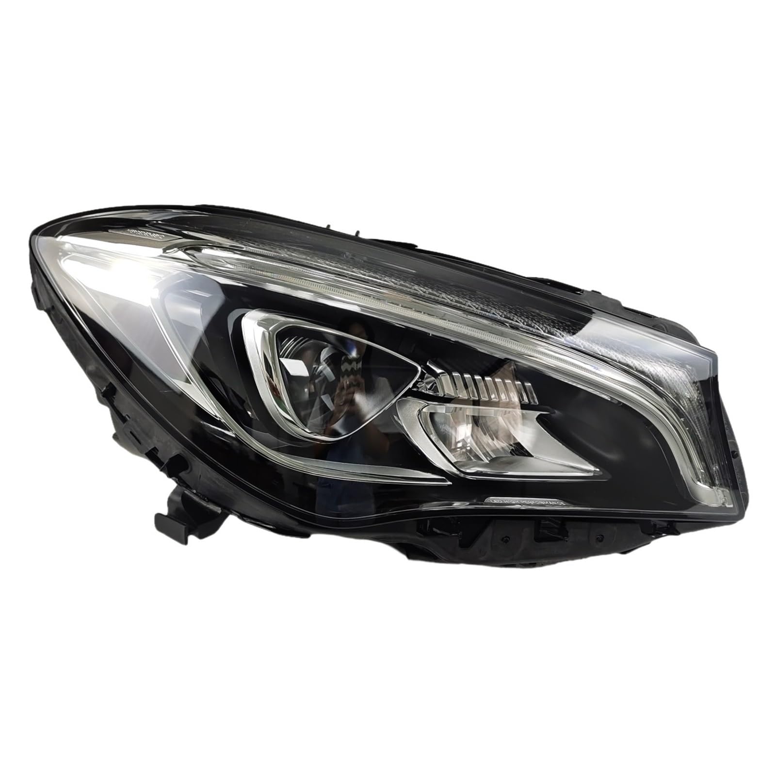 Akcesoria samochodowe lampa LED 2016-2018 kompatybilna z Mercedes Benz CLA klasa W117 Cla200 260 reflektor oryginalny montaż reflektora automatyczne światło(Right no module)