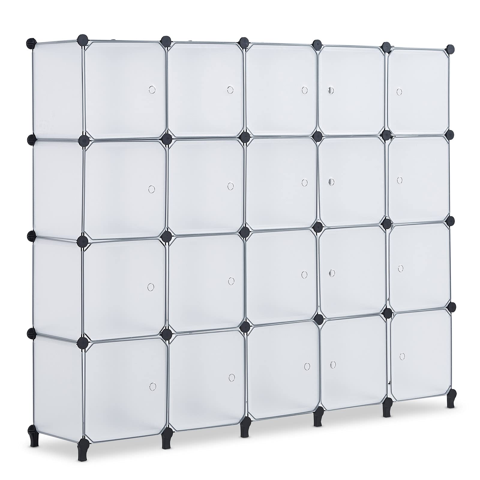 Buy BOSIXTY 20 Cube Storage Organizer Units Portable Closet Storage