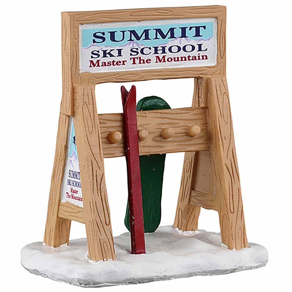 Lemax Village Collection - Ski Rack Sign Village Accessory #34097
