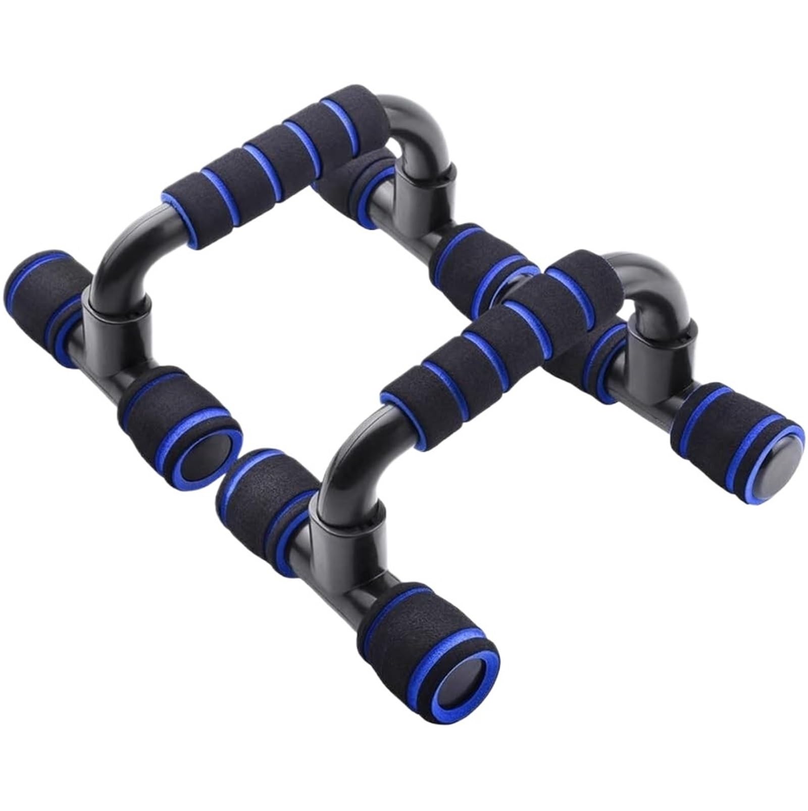 Sbarra per la verticale da ginnastica 1 paio di pedane for flessioni multifunzione, pieghevoli, portatili, for l'allenamento della forza