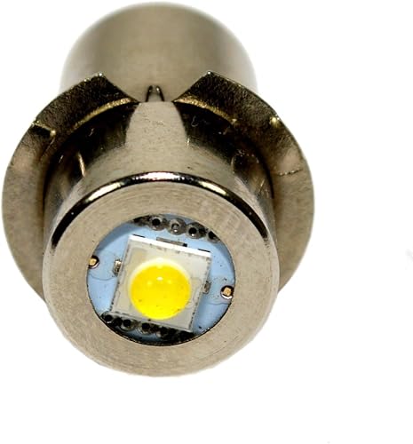 Miniatura 2 de HQRP Bombilla de actualización de alta potencia 3W LED 180LM compatible con 12 14.4 18 voltios Hitachi Ryobi Skil Makita Craftsman Bosch Porter