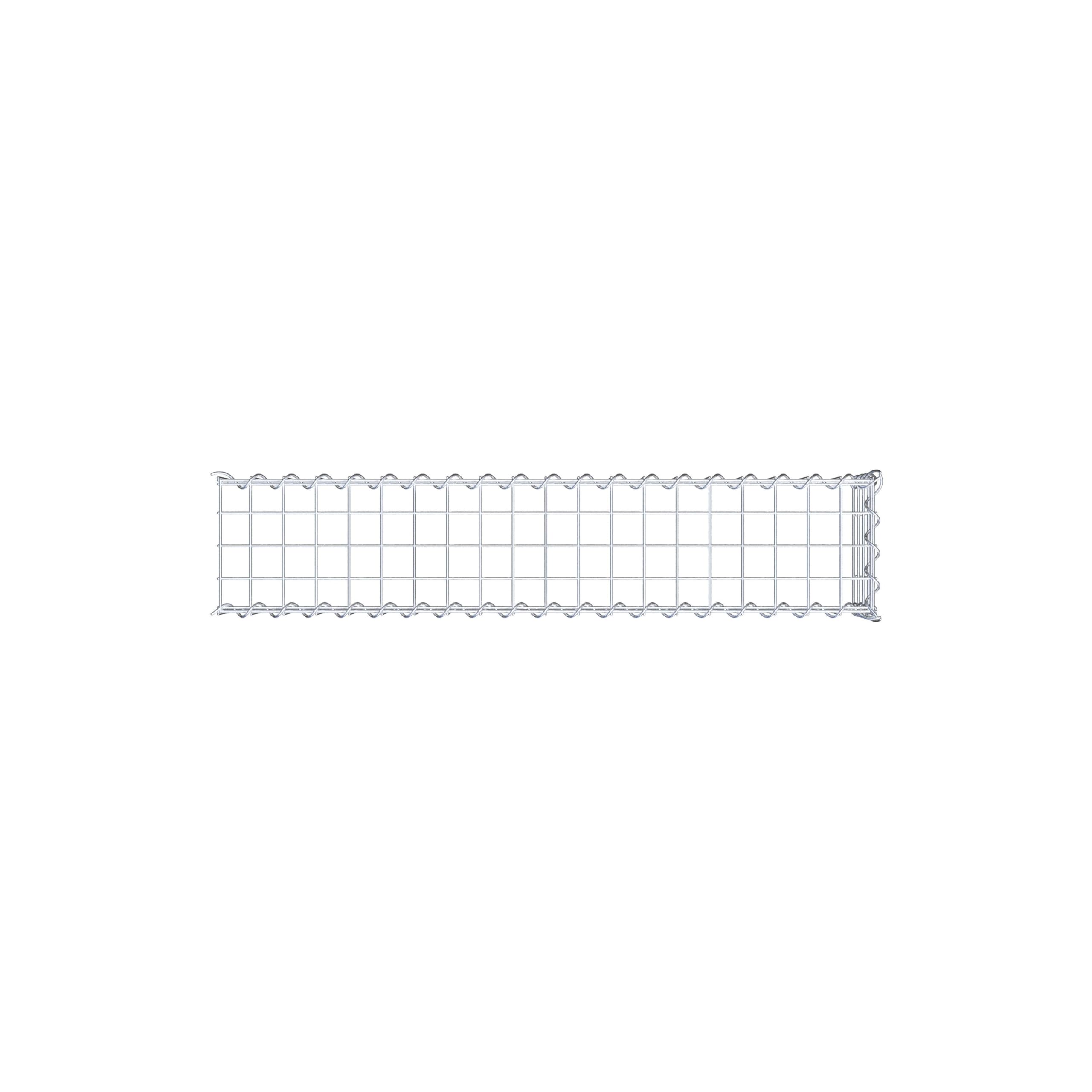 GABIONA - Gabion 100 X 20 X 20 Cm - Panier Gabion Avec Maille 5 X