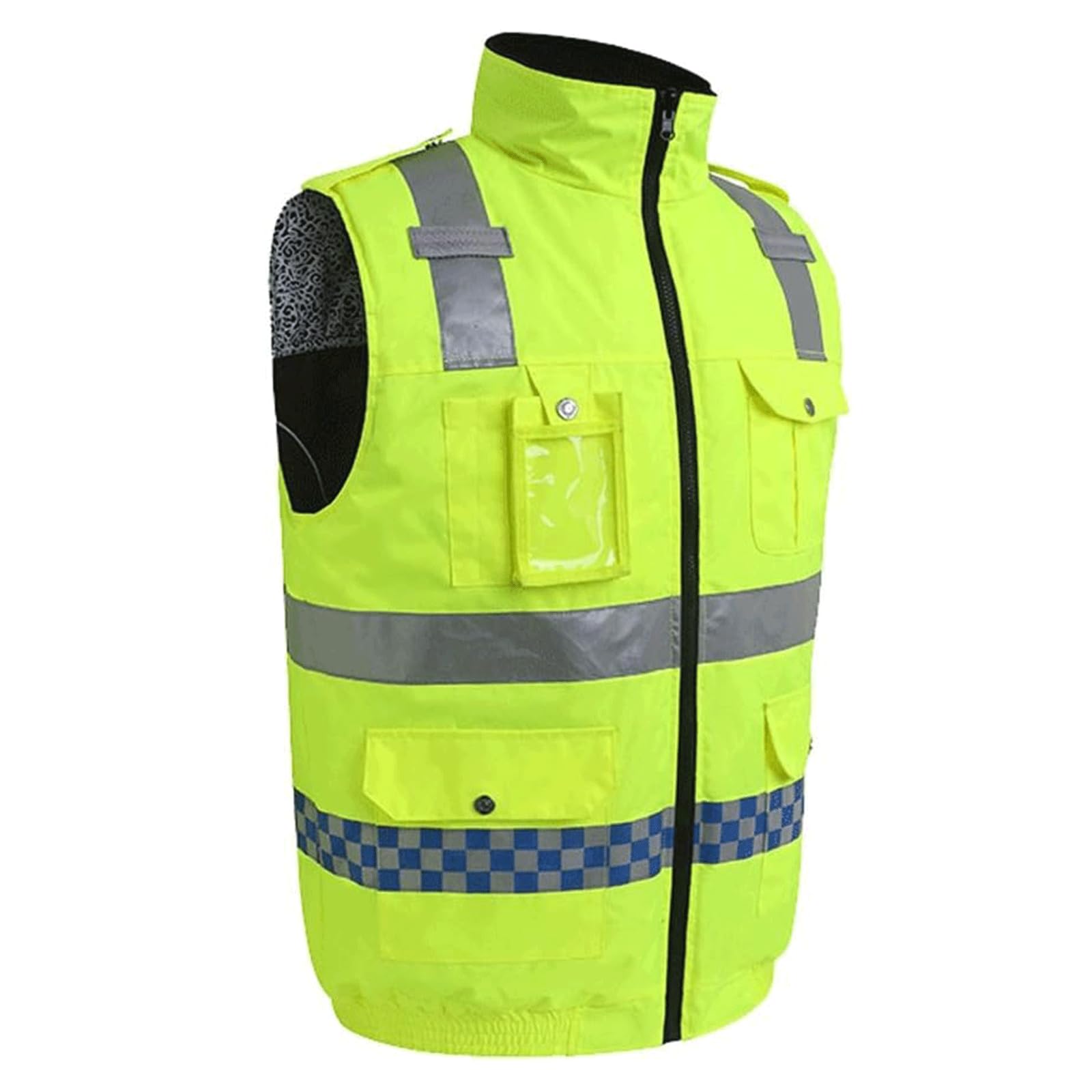 Kamizelki bezpieczeństwa Reflecterend pak Positief antireflecterend katoenen reflecterend vest Vest Winter dik heren en dames veiligheidsvest met hoge zichtbaarheid Moda