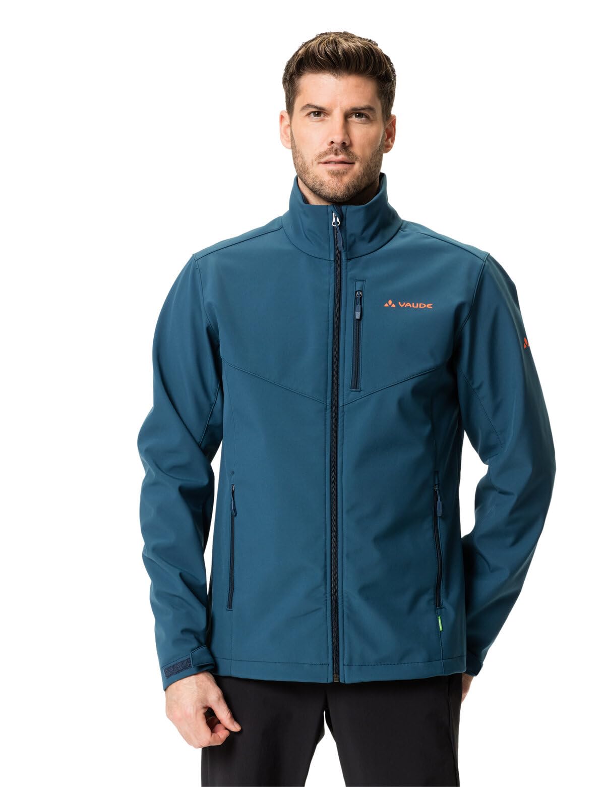 VAUDE Herren Softshell Cyclone Jacket VI, winddicht, atmungsaktiv, wasserabweisend und warm